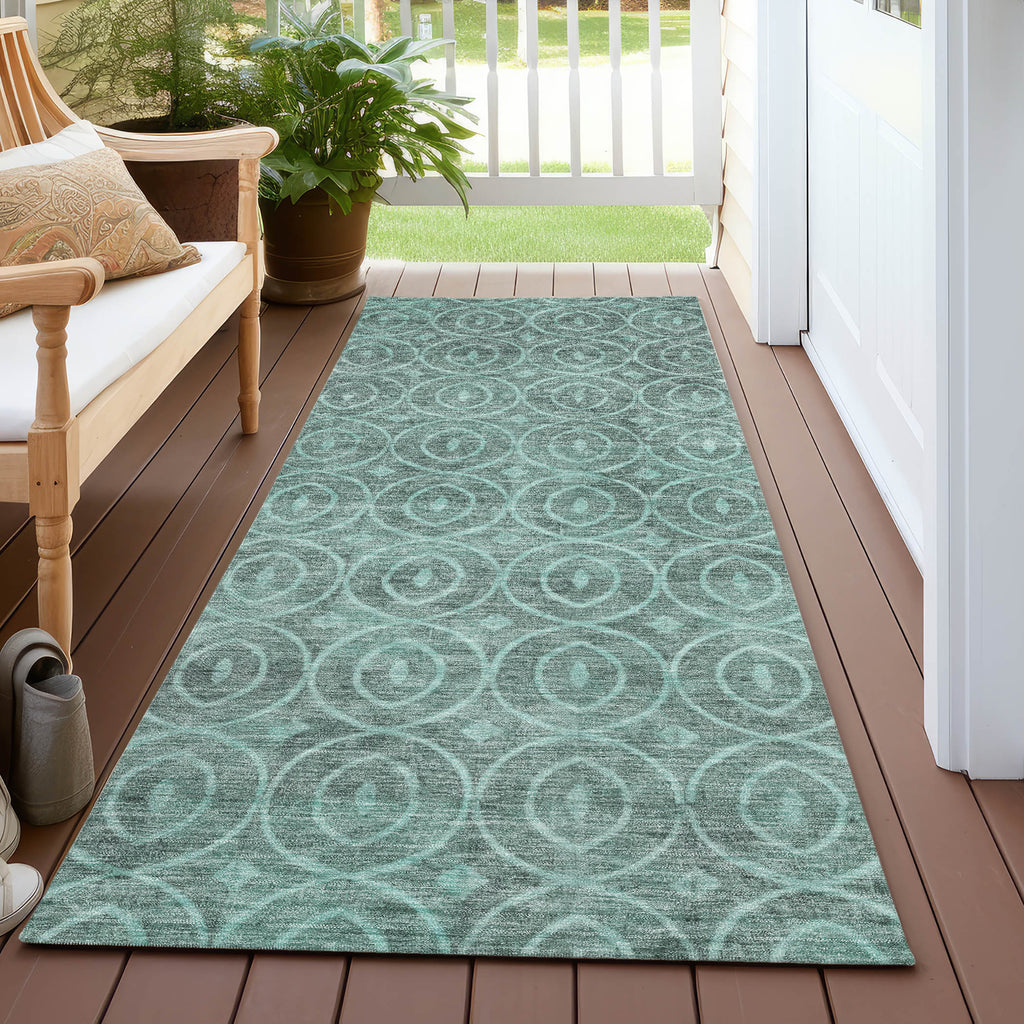 addison chantille acn1227 teal rug