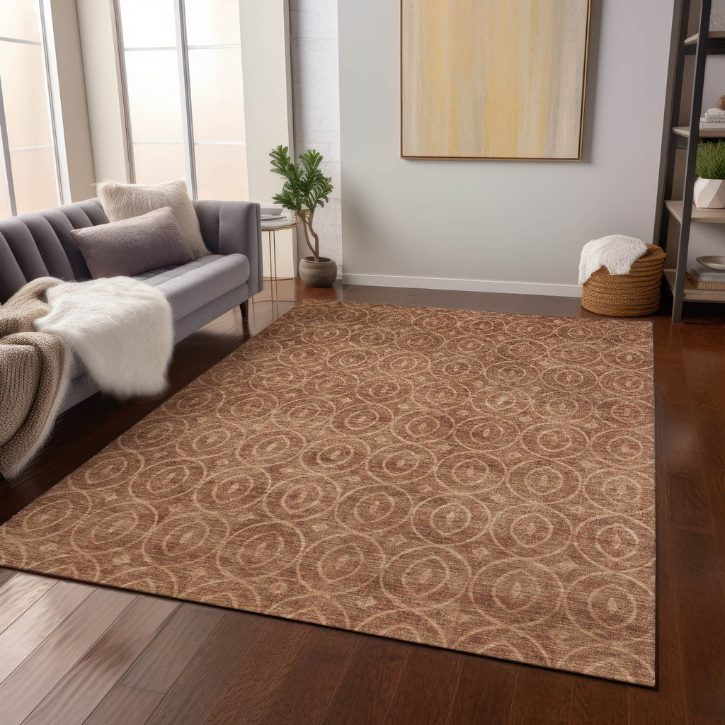 addison chantille acn1227 terracotta rug