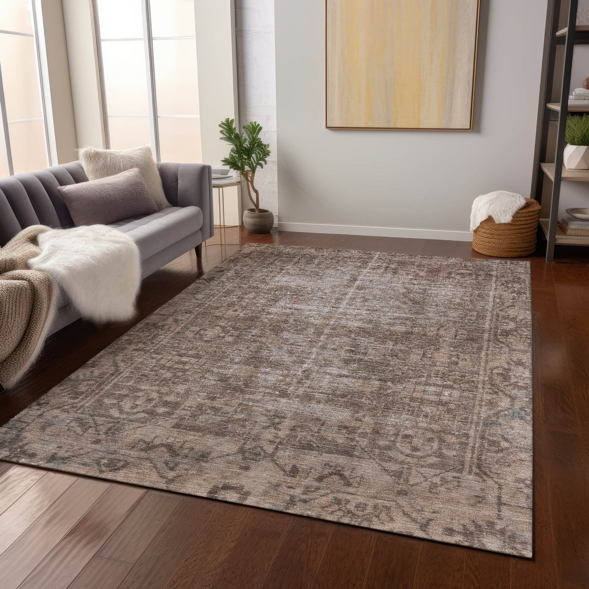 addison chantille acn1228 brown rug