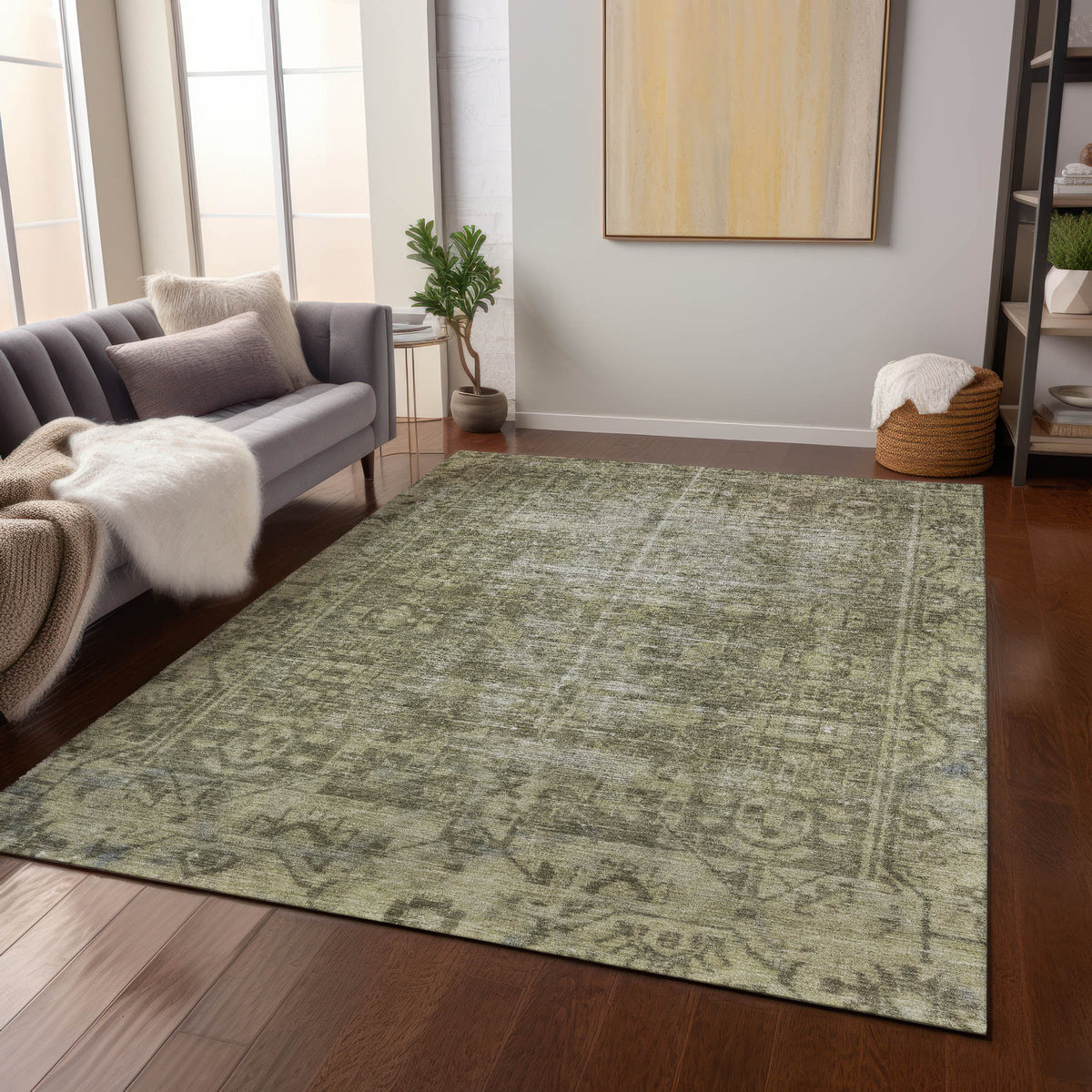 addison chantille acn1228 olive rug