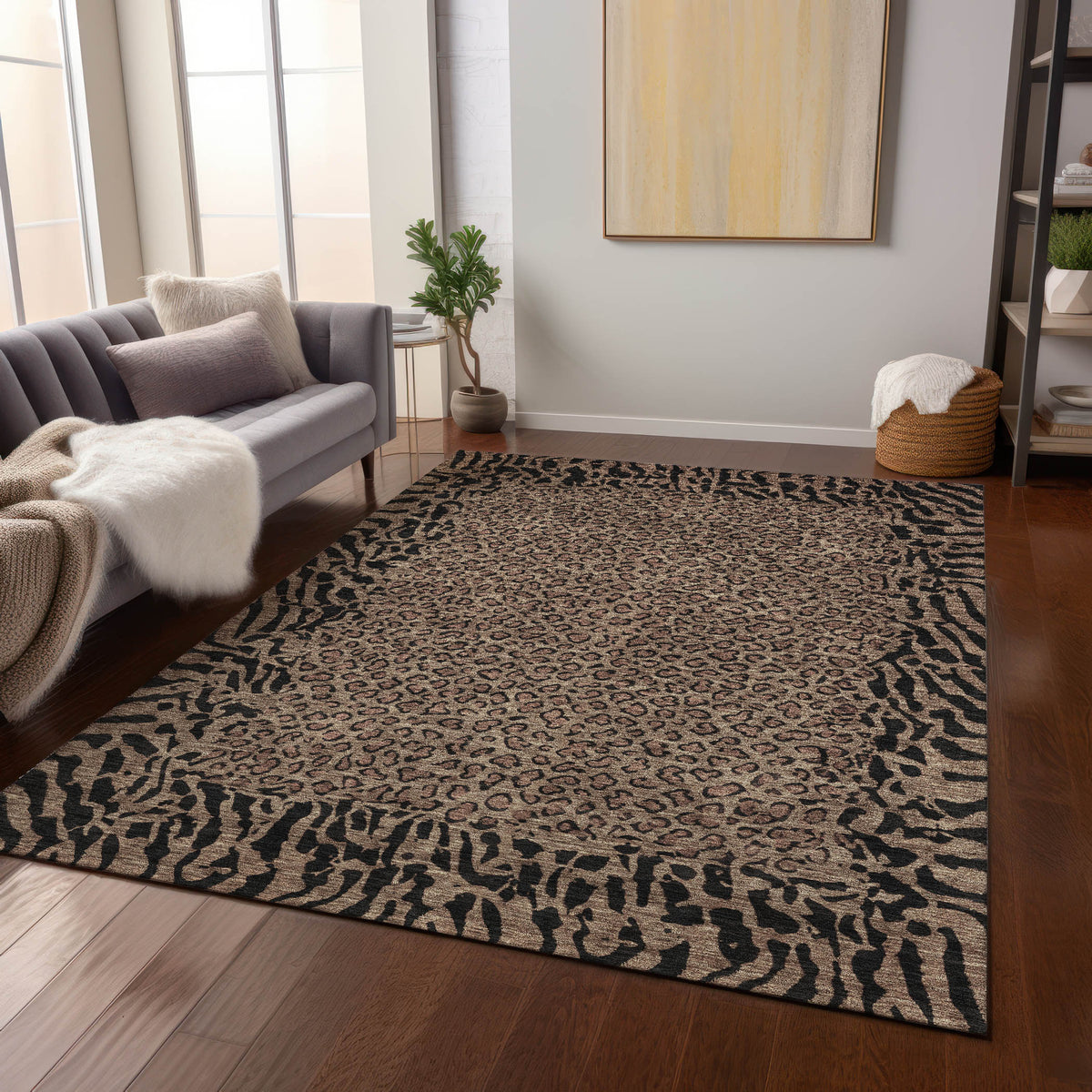 addison chantille acn1230 brown rug