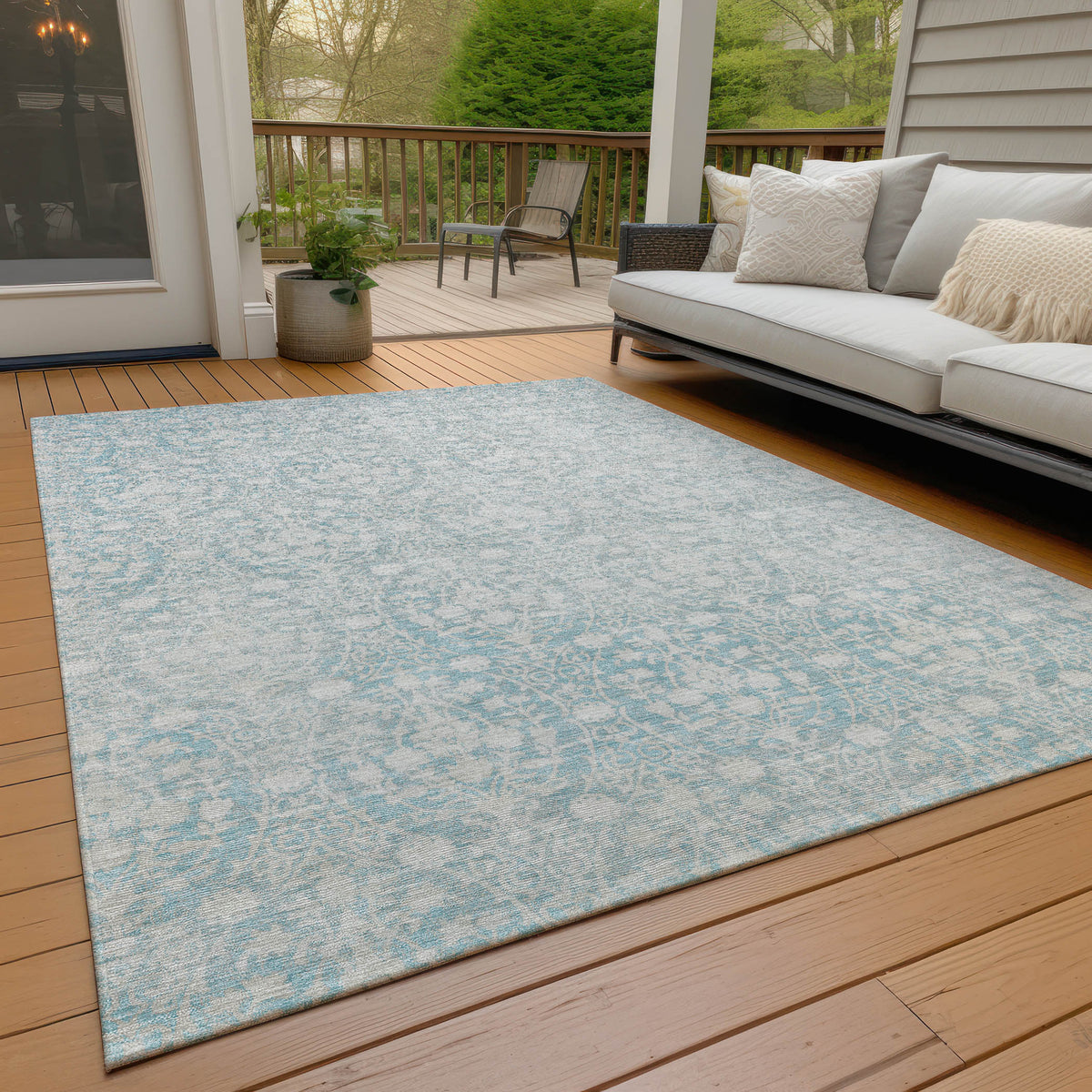 addison chantille acn1231 aqua rug