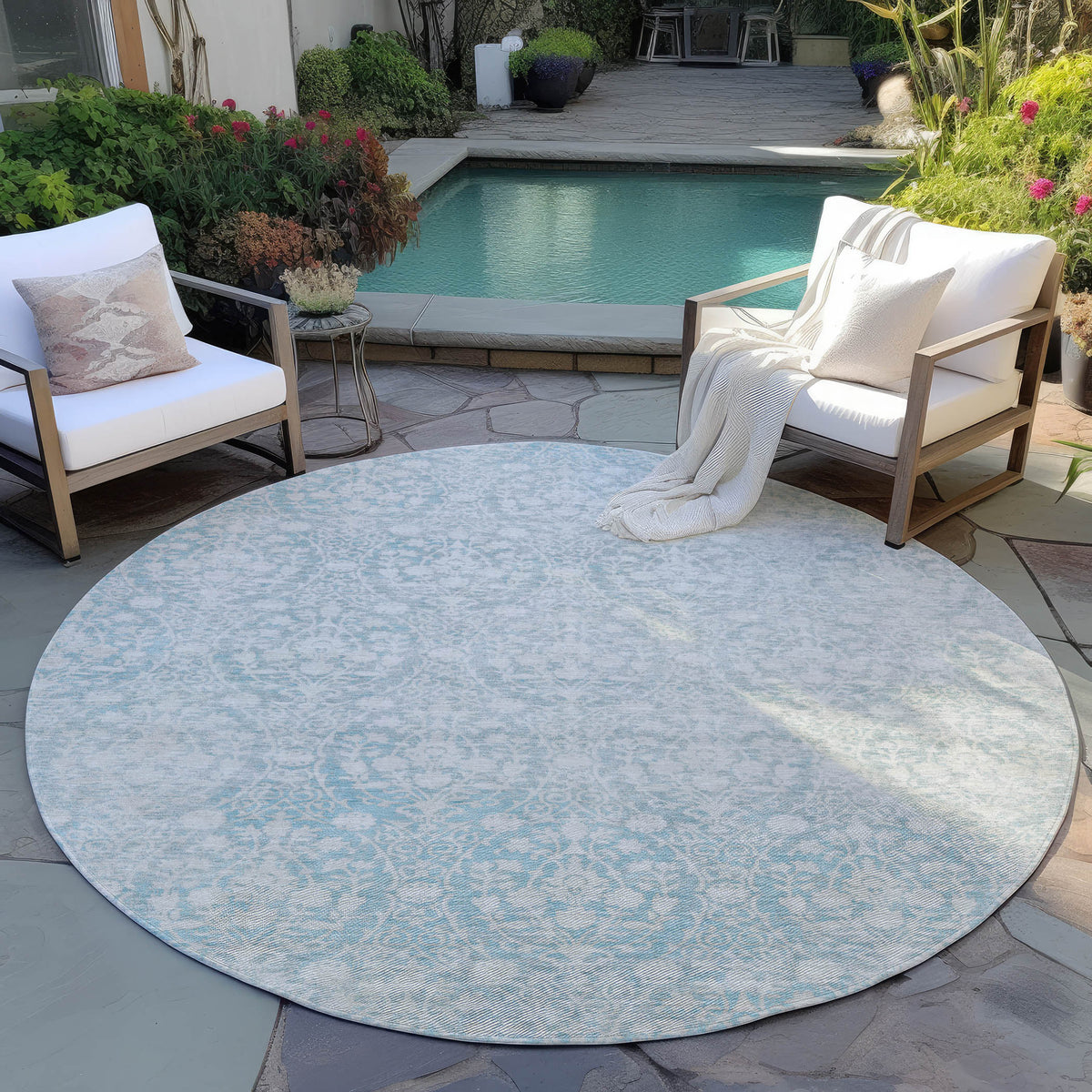 addison chantille acn1231 aqua rug