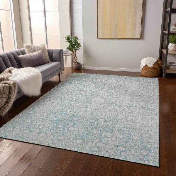 addison chantille acn1231 aqua rug