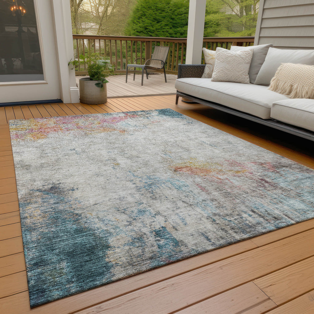 addison chantille acn1232 teal rug