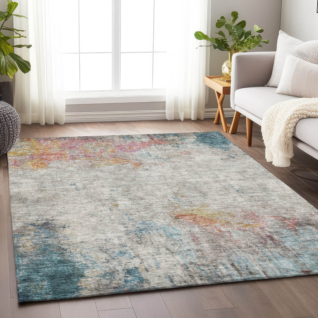 addison chantille acn1232 teal rug