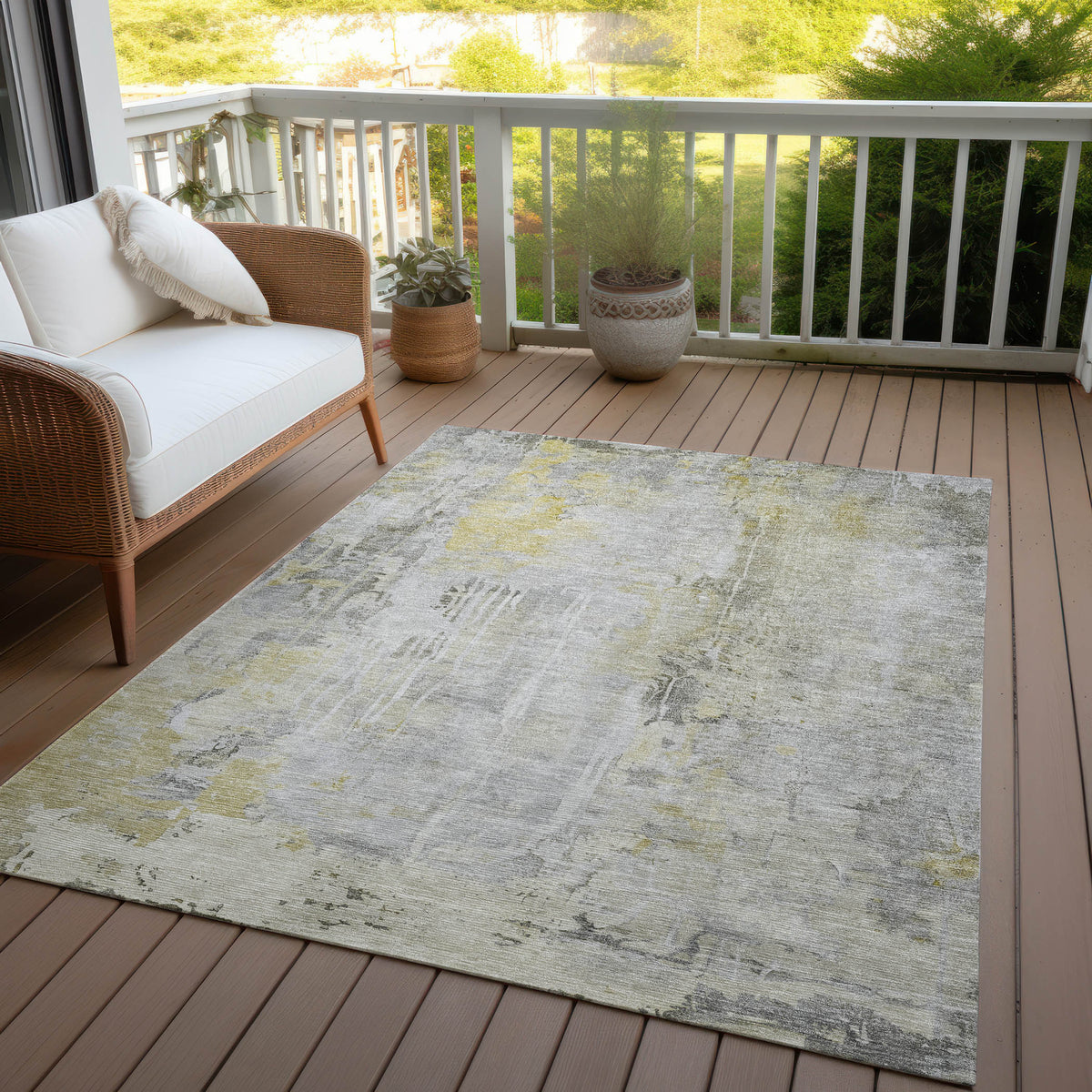 addison chantille acn1233 silver rug