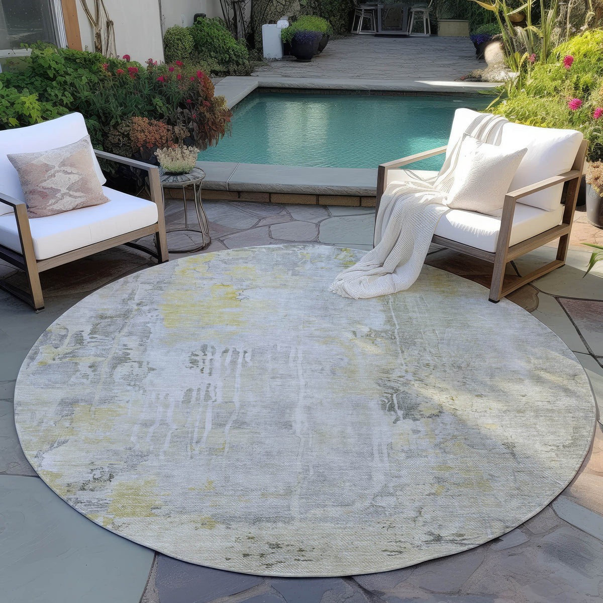 addison chantille acn1233 silver rug