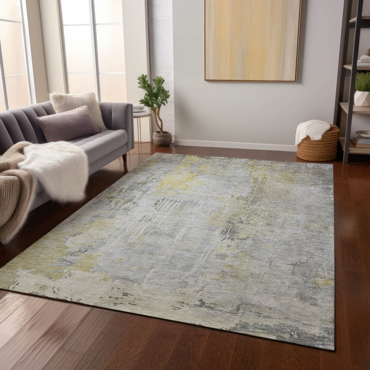 addison chantille acn1233 silver rug