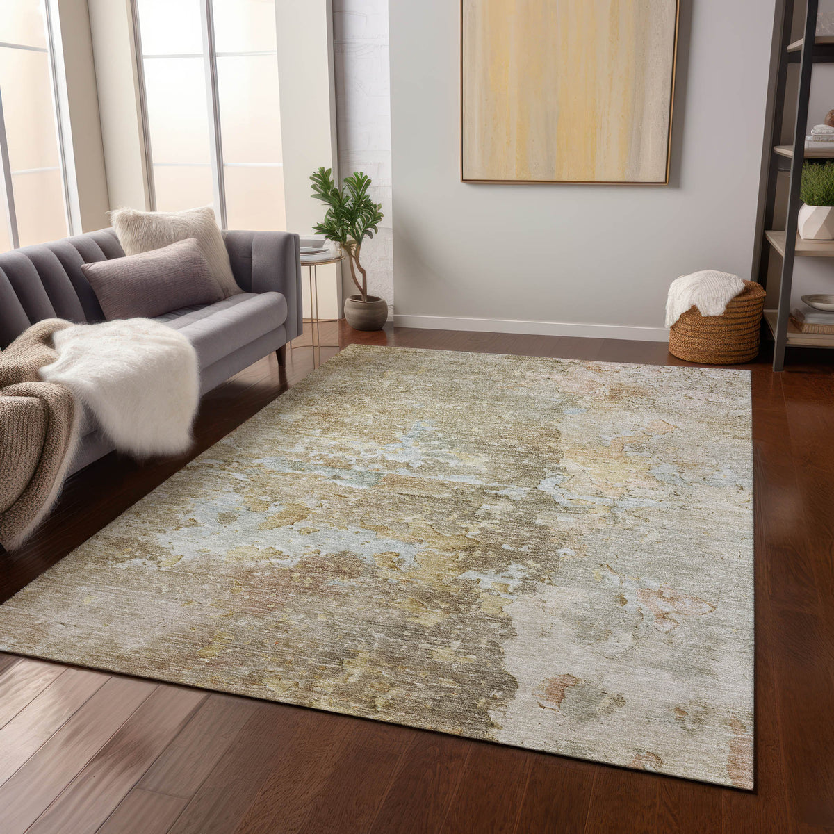 addison chantille acn1234 khaki rug
