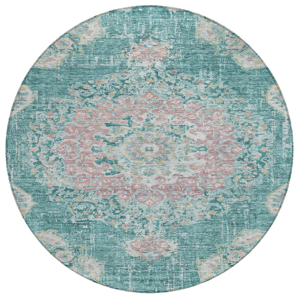 addison chantille acn1236 teal rug
