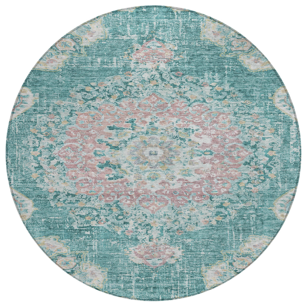 addison chantille acn1236 teal rug