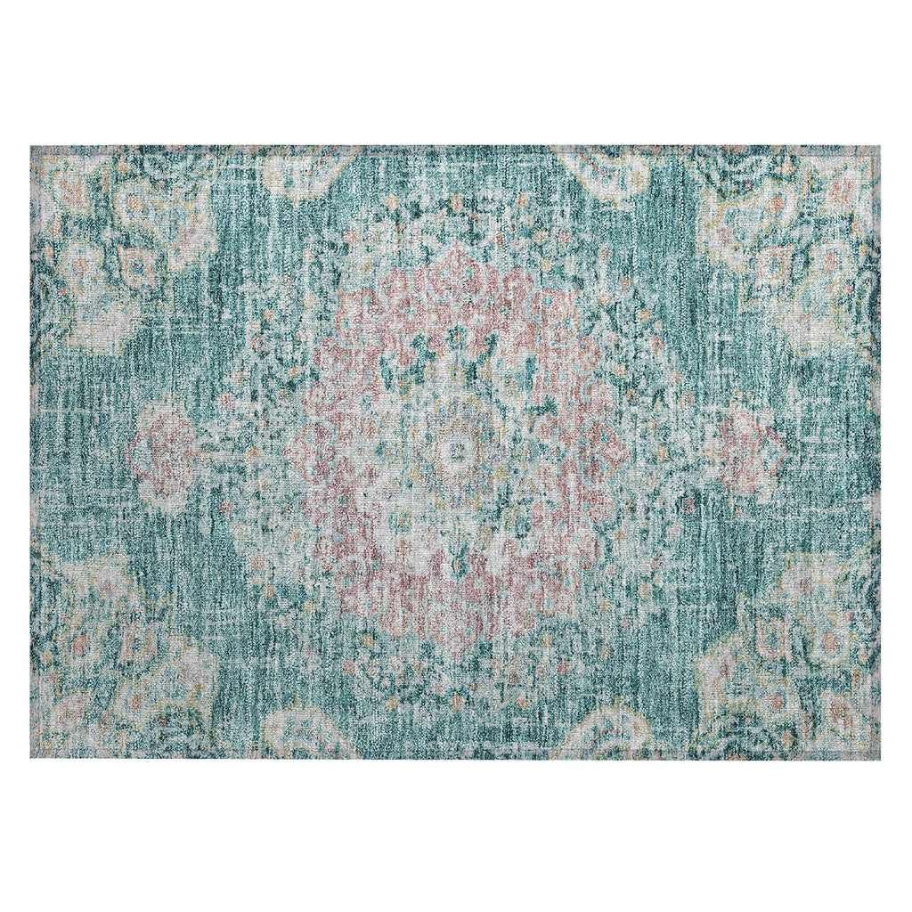 addison chantille acn1236 teal rug