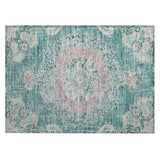 addison chantille acn1236 teal rug