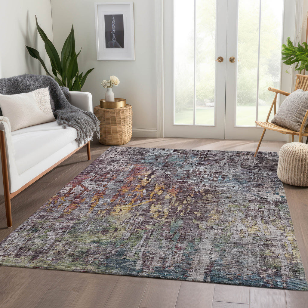 addison chantille acn1237 pewter rug