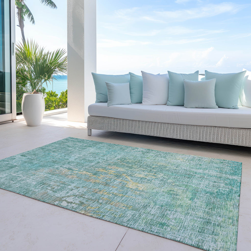 addison chantille acn1237 teal rug