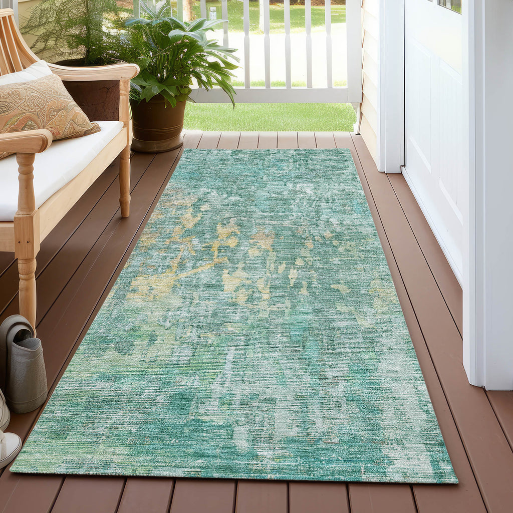 addison chantille acn1237 teal rug