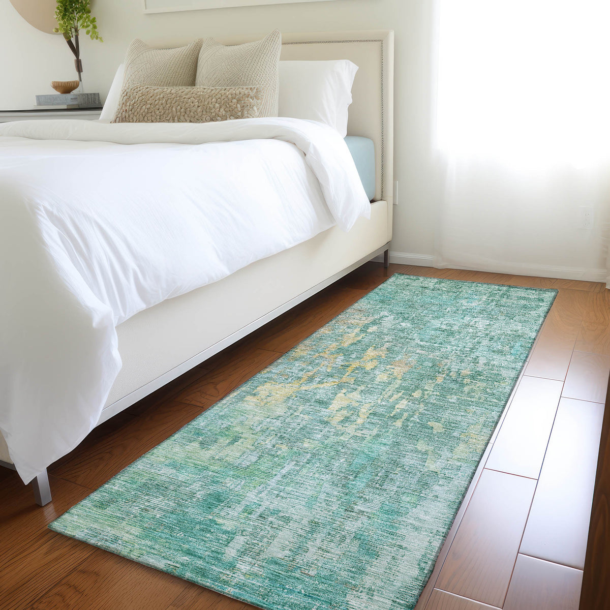 addison chantille acn1237 teal rug