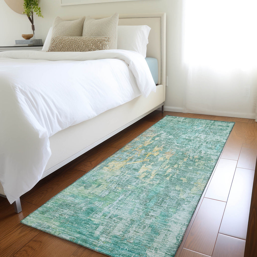 addison chantille acn1237 teal rug