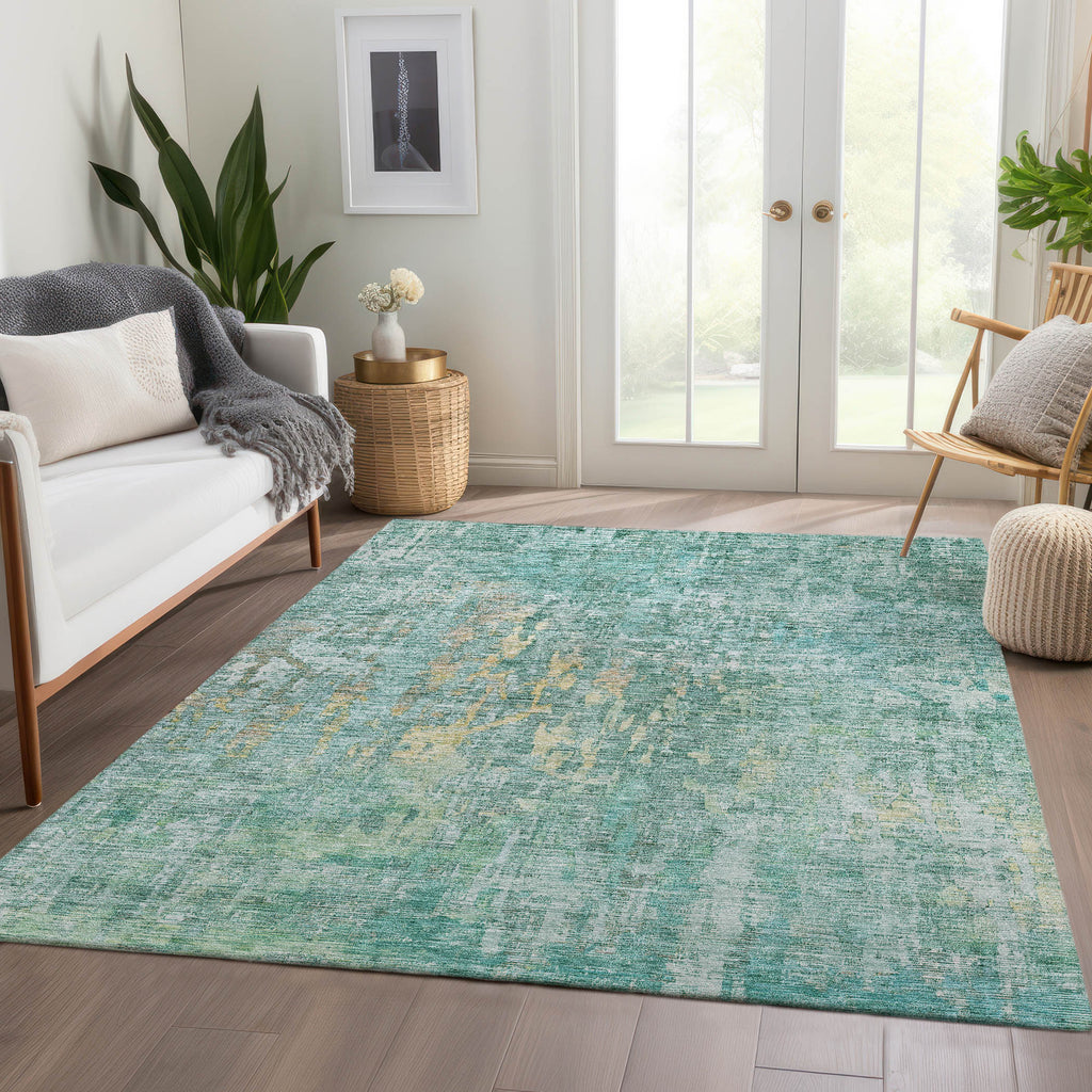 addison chantille acn1237 teal rug