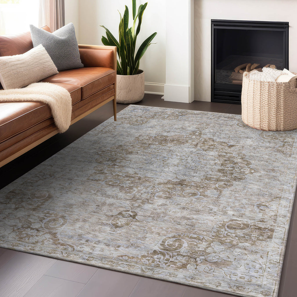 addison chantille acn1238 chocolate rug