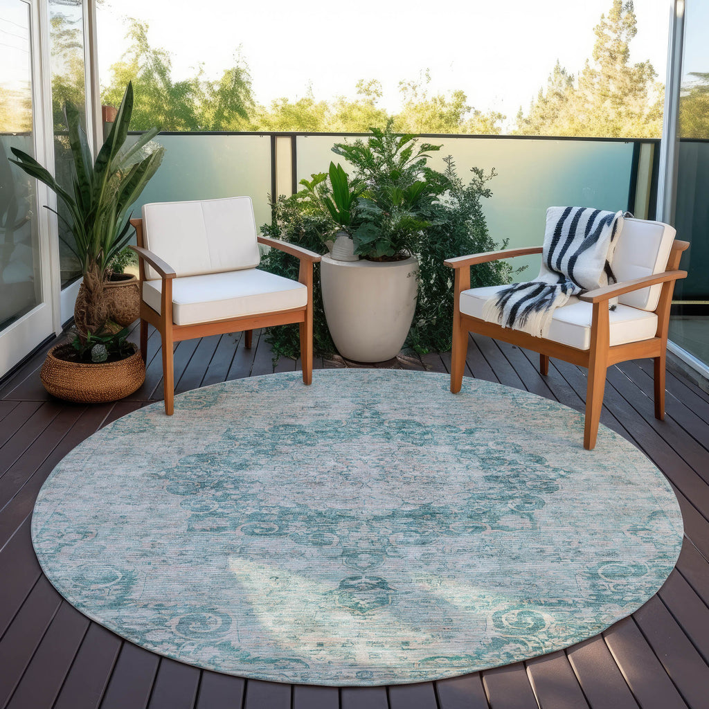 addison chantille acn1238 teal rug