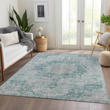addison chantille acn1238 teal rug