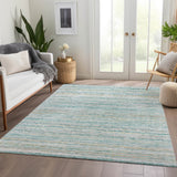 addison chantille acn1239 teal rug