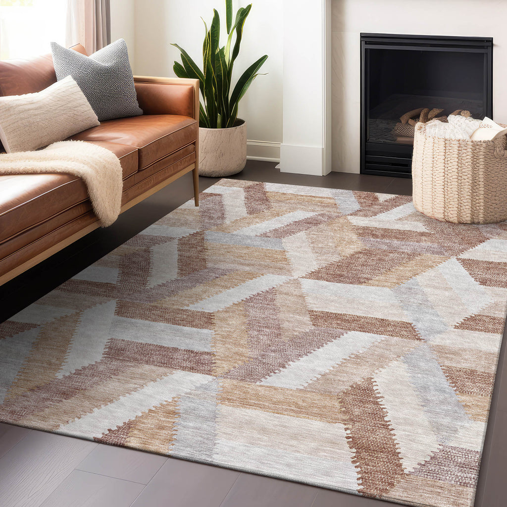 addison chantille acn1241 copper rug