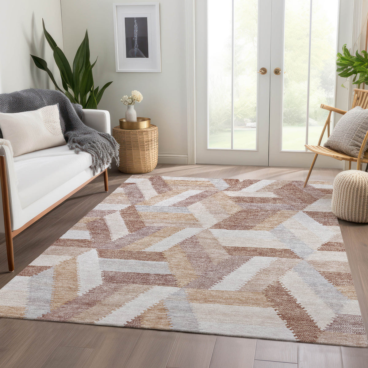 addison chantille acn1241 copper rug