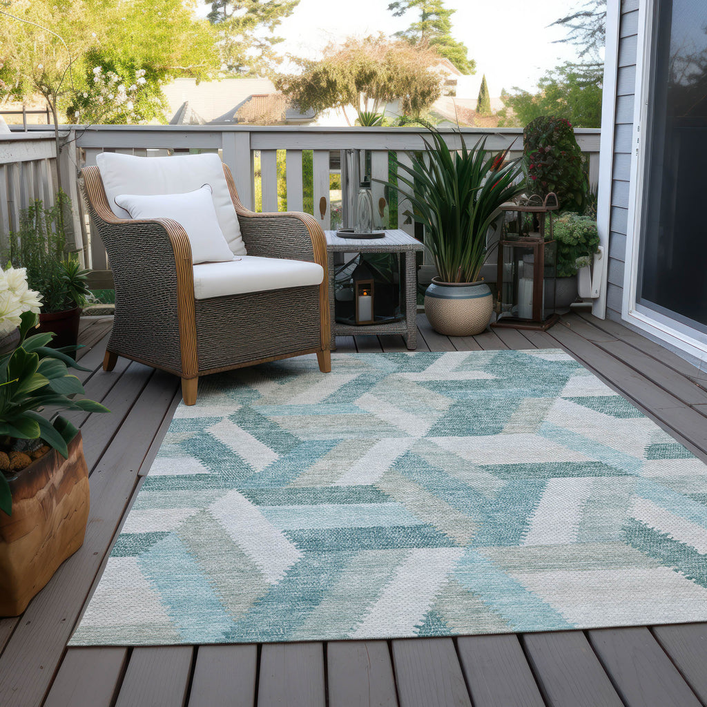 addison chantille acn1241 teal rug