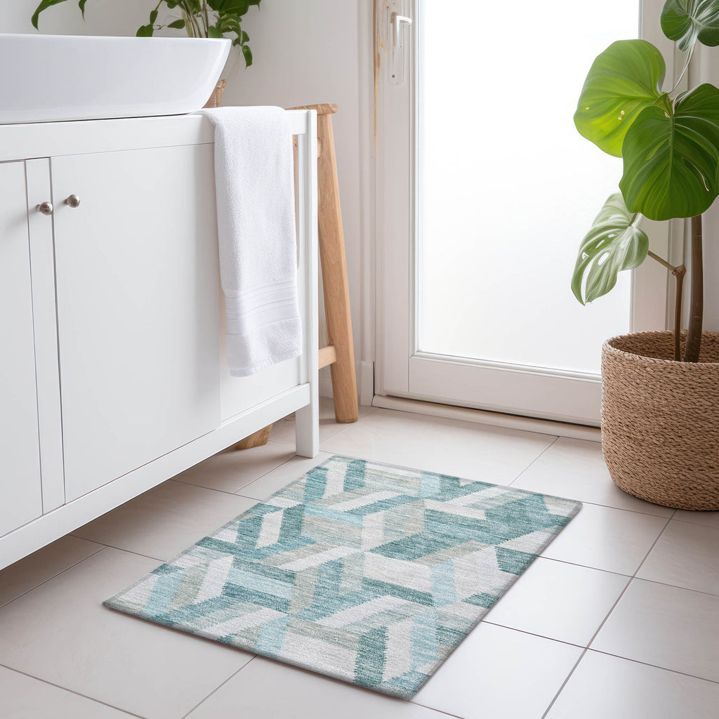 addison chantille acn1241 teal rug