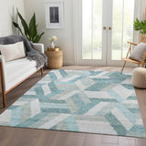 addison chantille acn1241 teal rug