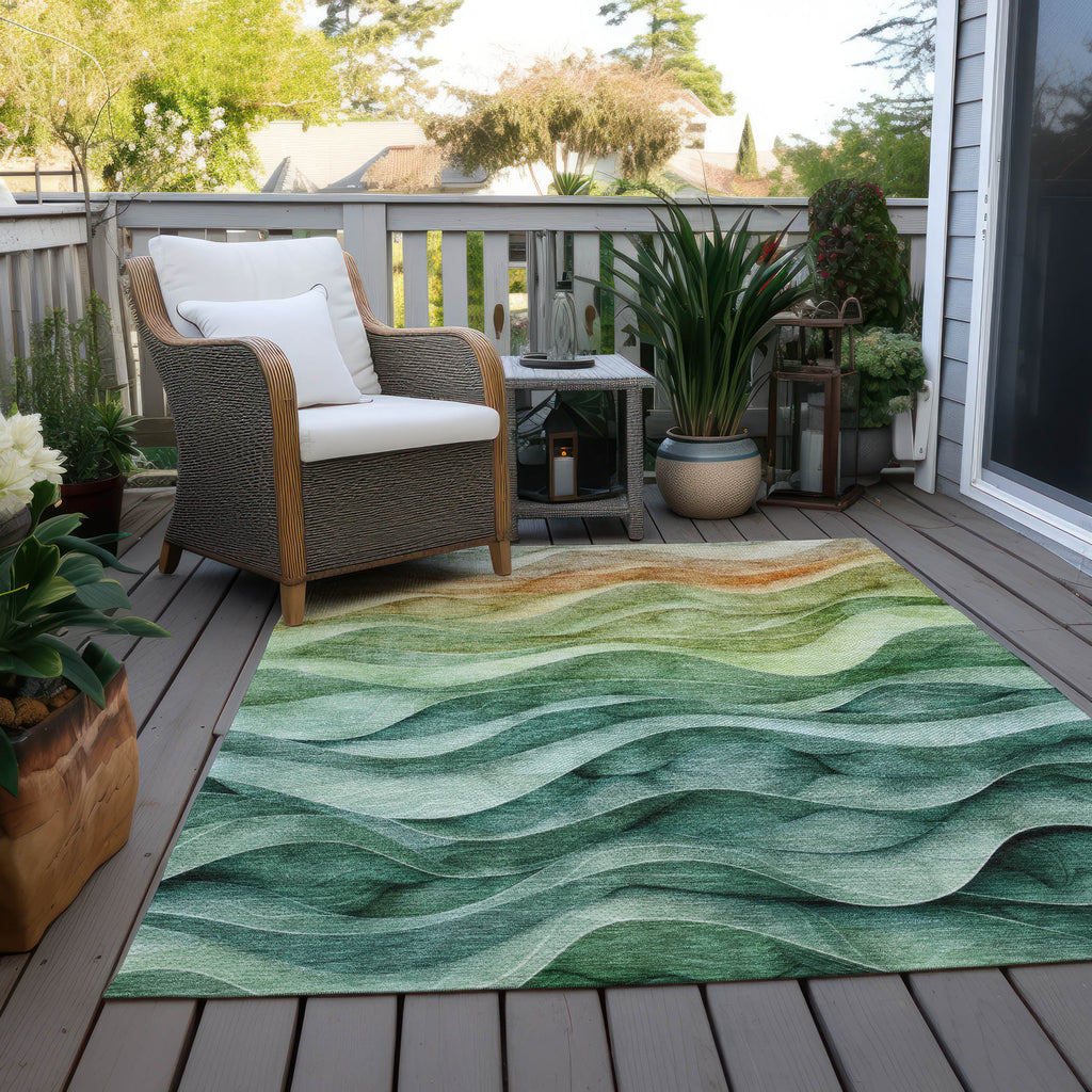addison chantille acn1242 teal rug