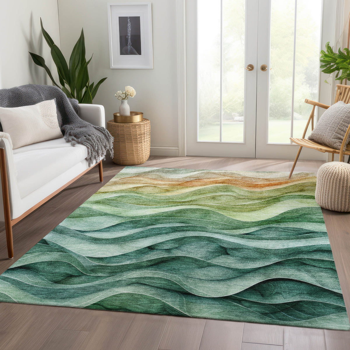 addison chantille acn1242 teal rug