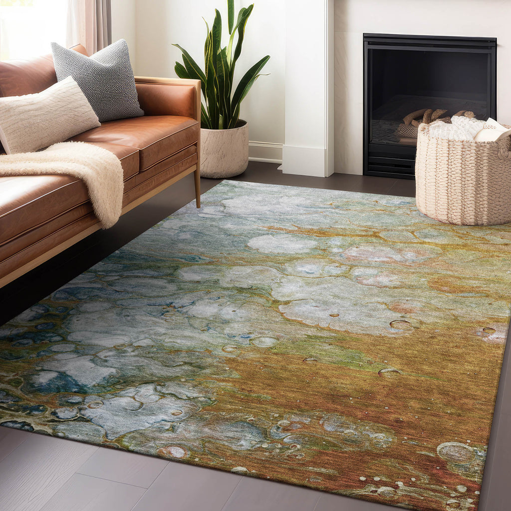 addison chantille acn1278 paprika rug