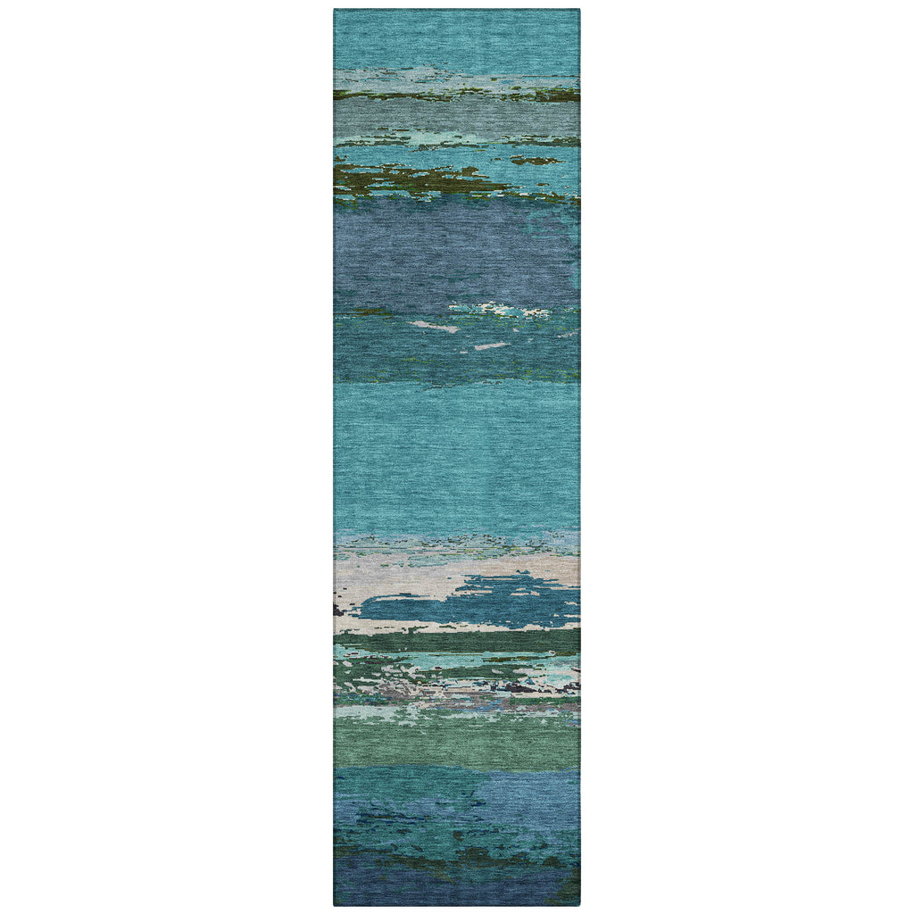 addison chantille acn1285 teal rug