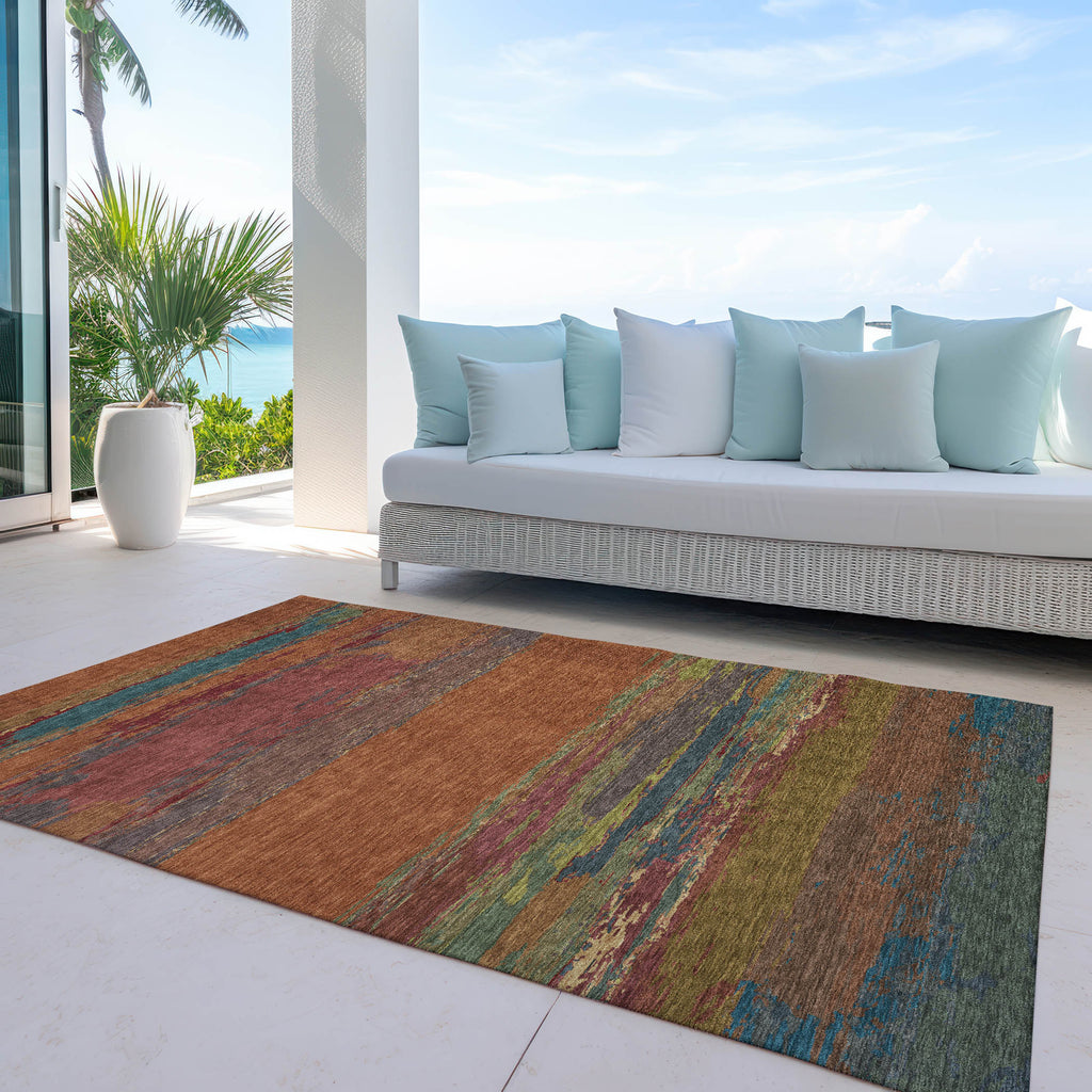 addison chantille acn1286 terracotta rug
