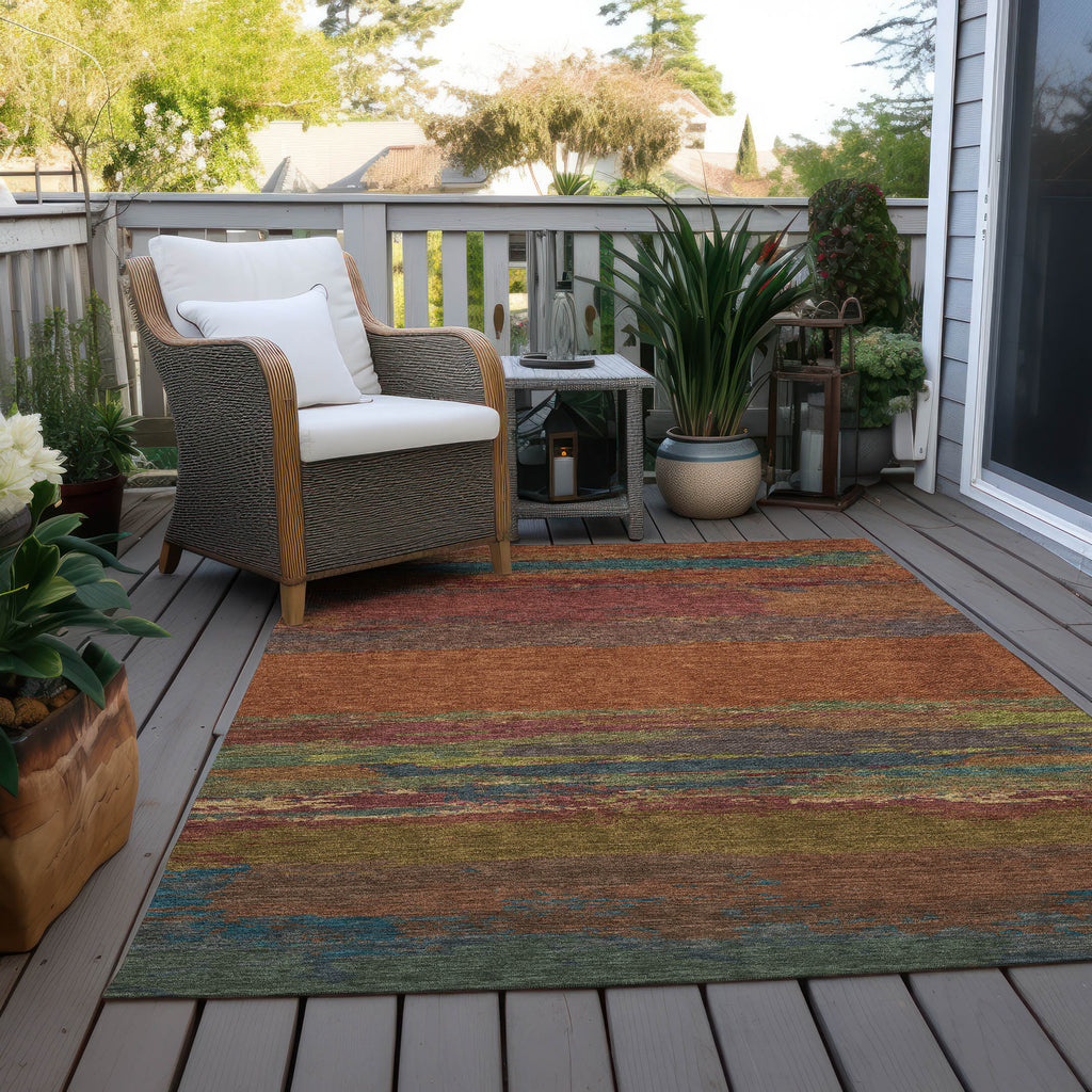 addison chantille acn1286 terracotta rug