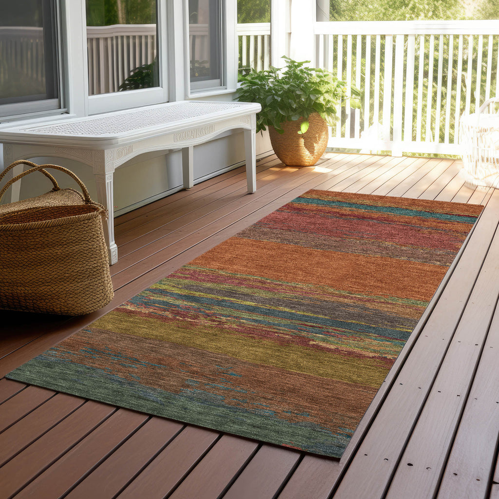 addison chantille acn1286 terracotta rug