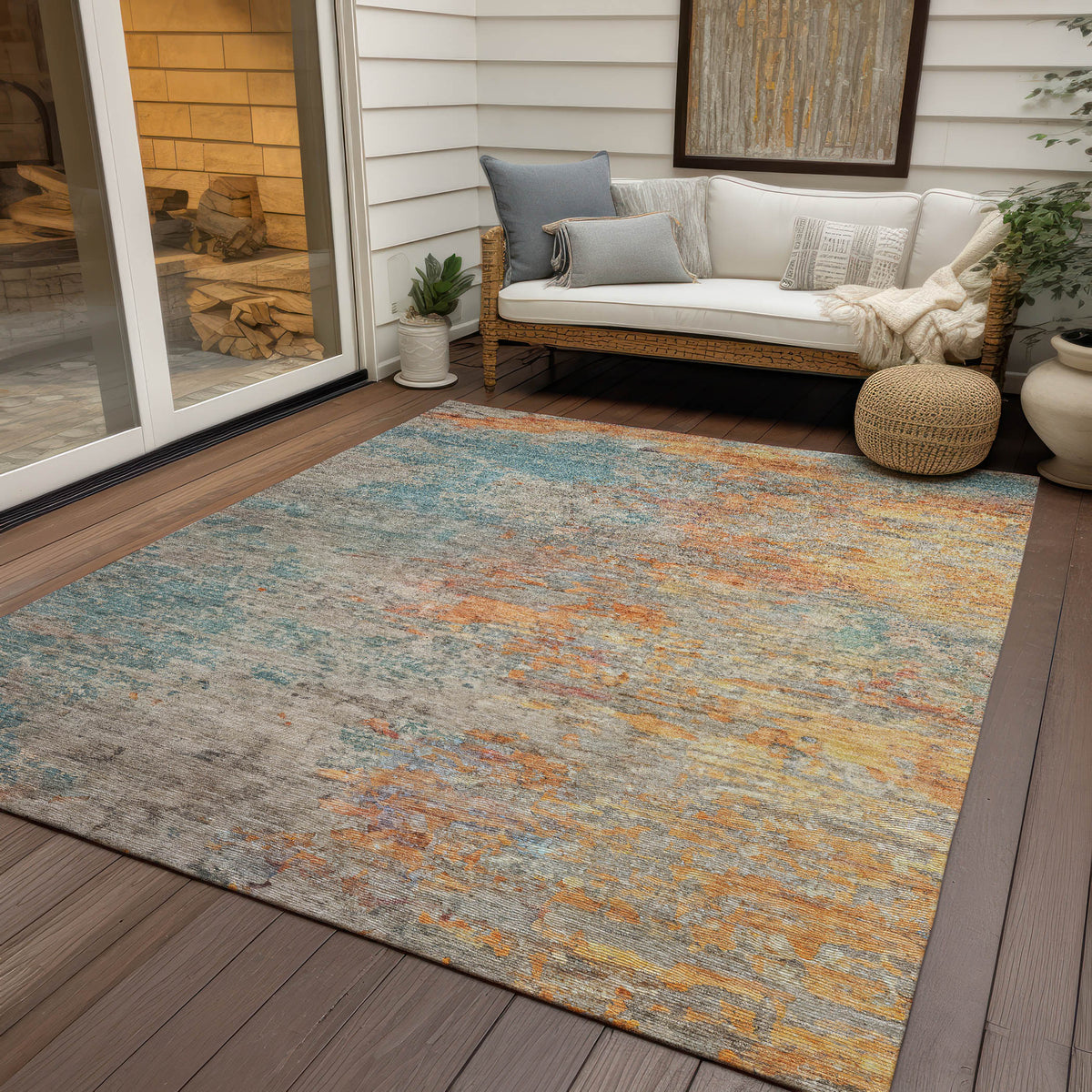 addison chantille acn1298 teal rug