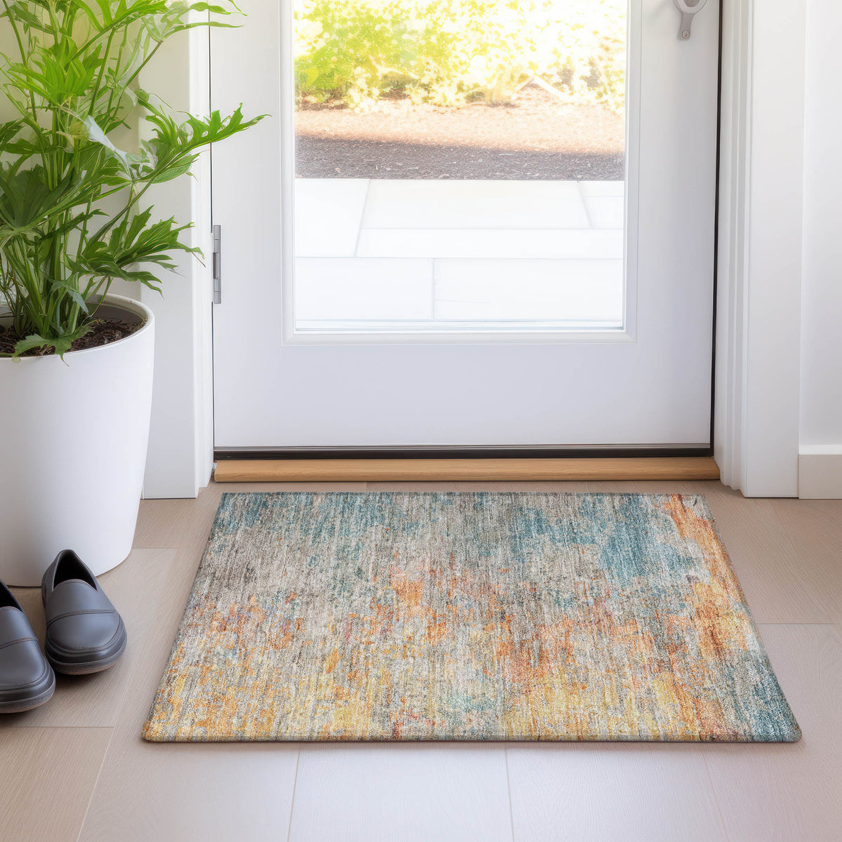 addison chantille acn1298 teal rug
