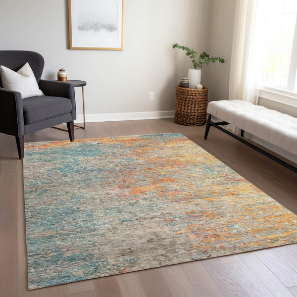 addison chantille acn1298 teal rug