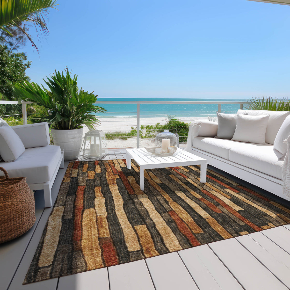 addison chantille acn1302 coffee rug