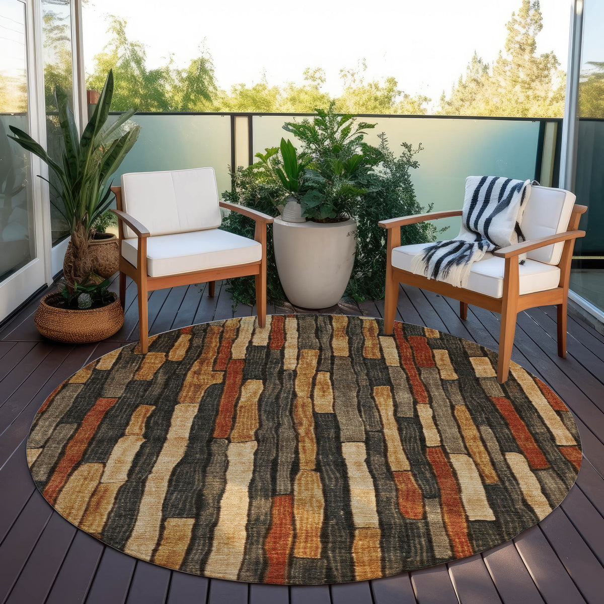 addison chantille acn1302 coffee rug