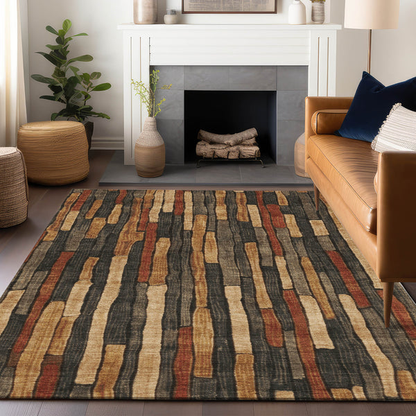 addison chantille acn1302 coffee rug
