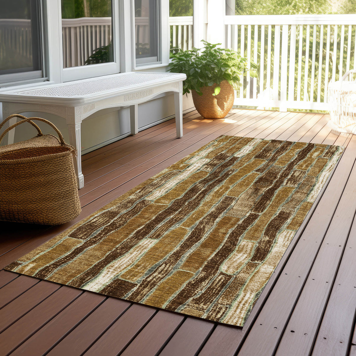 addison chantille acn1303 mocha rug