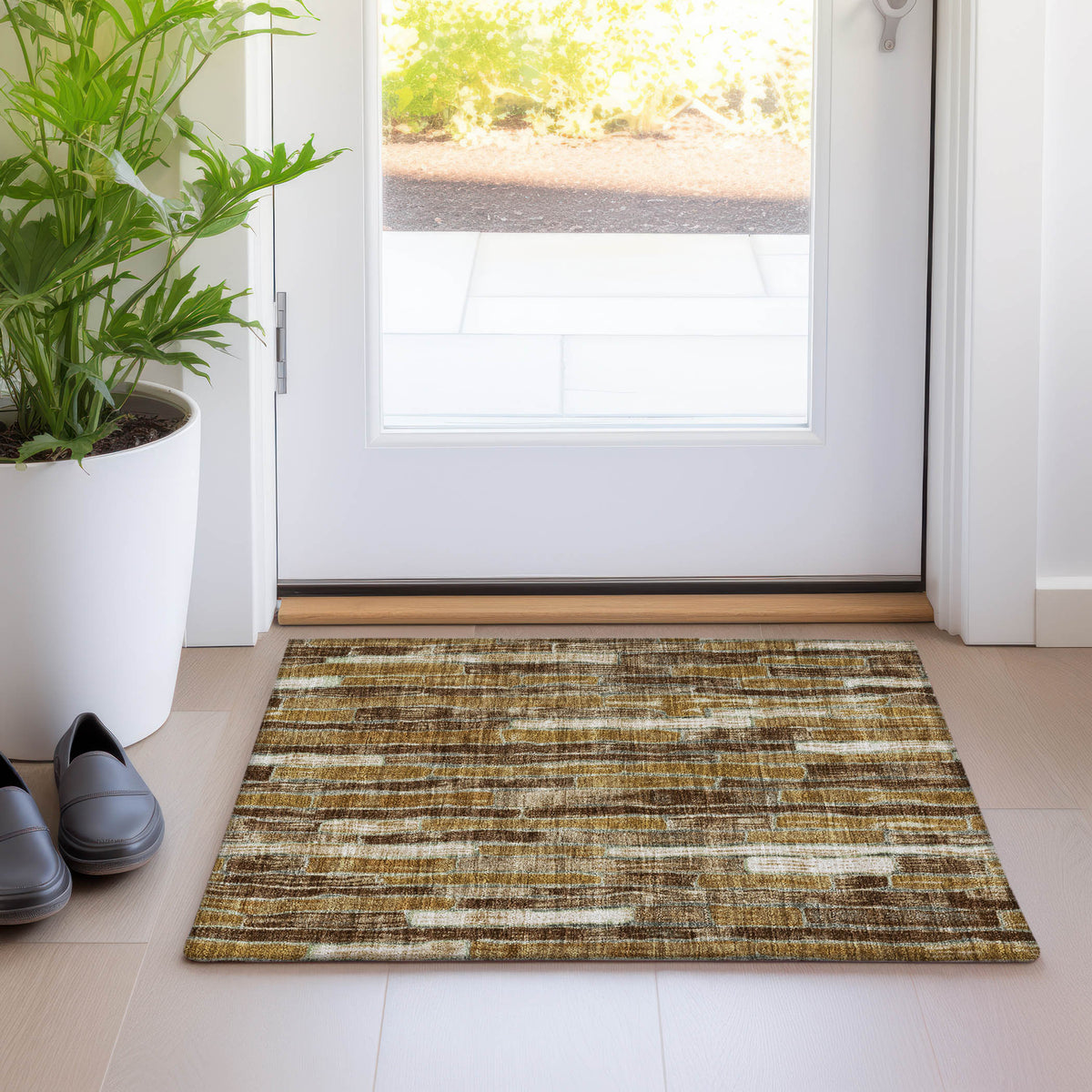 addison chantille acn1303 mocha rug