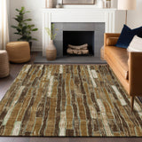 addison chantille acn1303 mocha rug