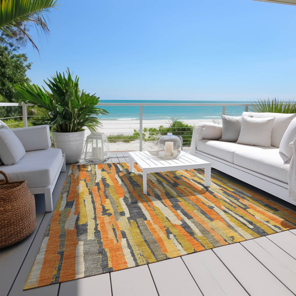 addison chantille acn1317 orange rug